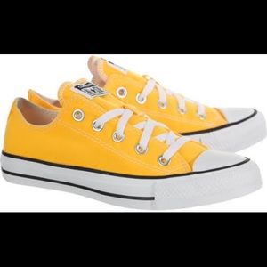 New Laser Orange converse Low top Chuck Taylor Allstar